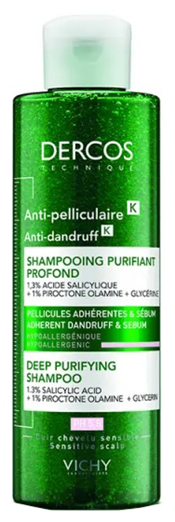 DERCOS ANTIFORFORA K 20 250 ML - Farmacia-flash.it