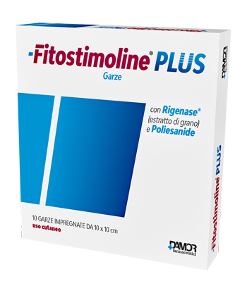 GARZA FITOSTIMOLINE PLUS 10 X 10 CM - Farmacia-flash.it