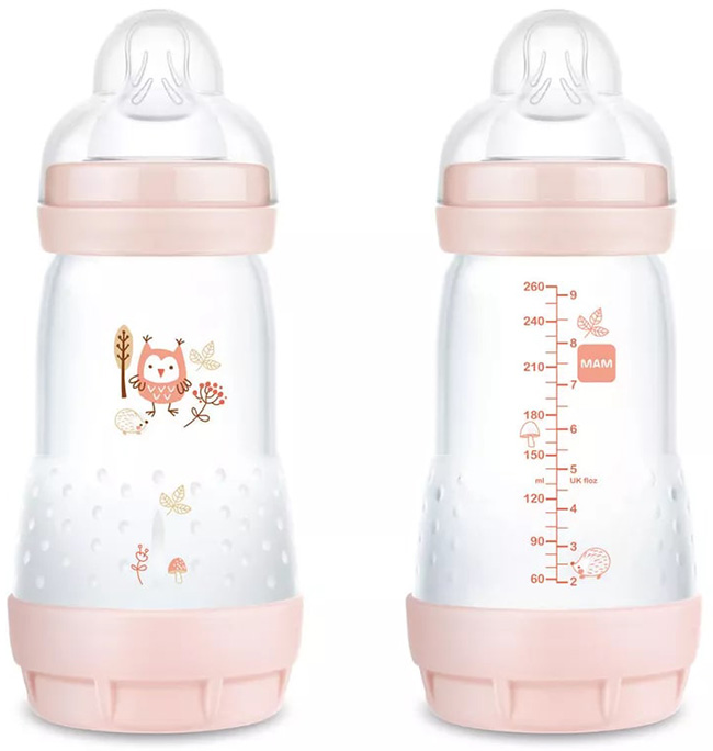 MAM BIBERON EASY START 260ML CONFEZIONE DOPPIA FEMMINA - Farmacia-flash.it