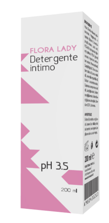 FLORA LADY DETERGENTE INTIMO PH 3,5 200 ML - Farmacia-flash.it