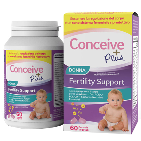 CONCEIVE PLUS SUPPORTO FERTILITA' FEMMINILE 60 CAPSULE - Farmacia-flash.it