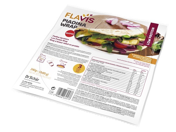 MEVALIA FLAVIS PIADINA 240 G - Farmacia-flash.it