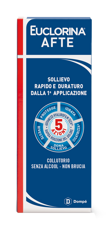 EUCLORINA AFTE COLLUTORIO 120 ML - Farmacia-flash.it