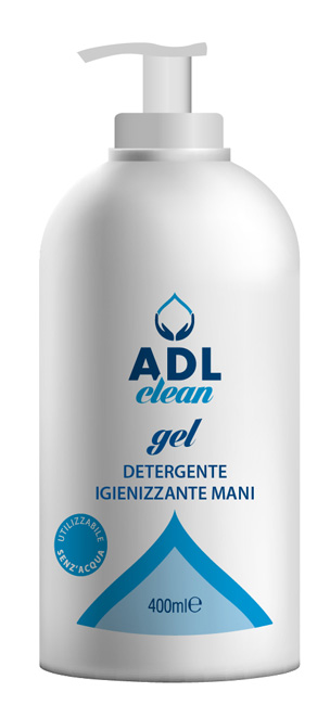 ADL CLEAN GEL IGIENIZZANTE 400 ML - Farmacia-flash.it