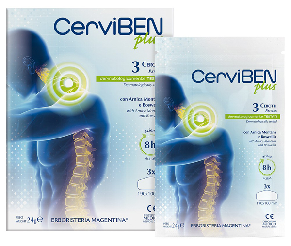 CERVIBEN CEROTTO 3 PEZZI - Farmacia-flash.it
