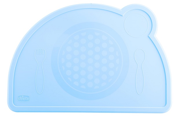 CHICCO TOVAGLIETTA SILICONE BLU - Farmacia-flash.it