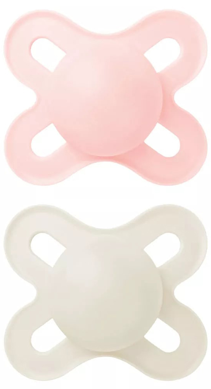 MAM SUCCHIETTO ORIGINAL START 0-2 MESI SILICONE FEMMINA 2 PEZZI - Farmacia-flash.it