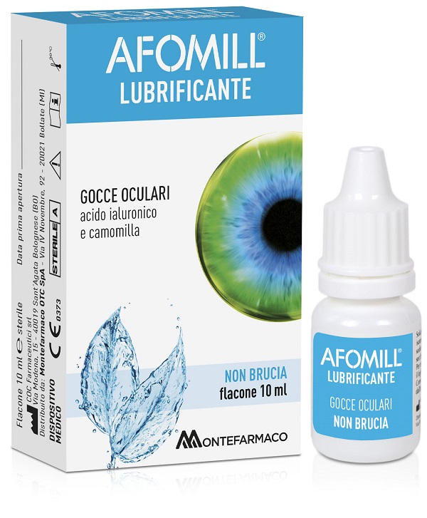 AFOMILL LUBRIFICANTE GOCCE OCULARI 10 ML - Farmacia-flash.it