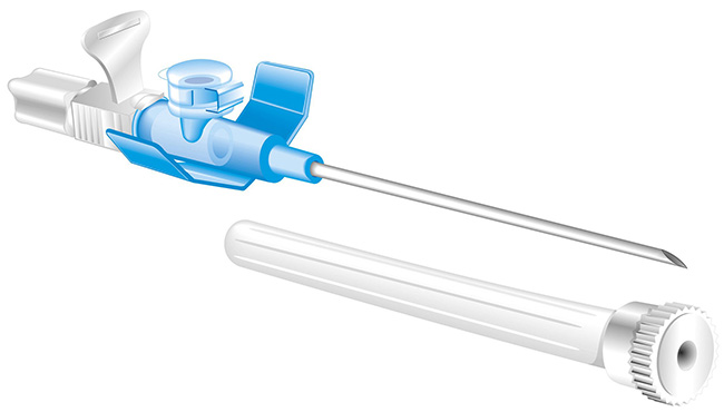 AGO CANNULA A 2 VIE STERILE MONOUSO VENOPIC FEP GAUGE 22X25 1 PEZZO - Farmacia-flash.it