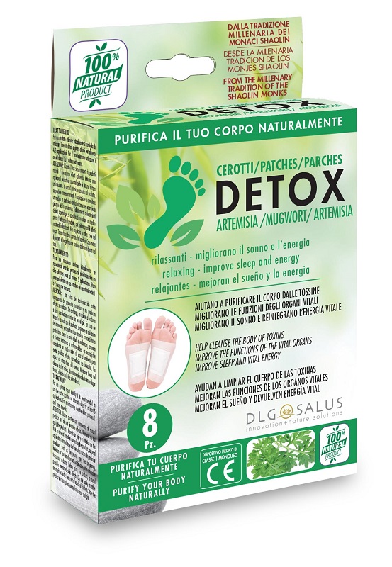 CEROTTI DETOX PIEDI ARTEMISIA 8 PEZZI - Farmacia-flash.it