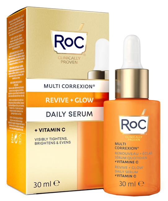 ROC MULTI CORREXION REVIVE + GLOW SIERO VISO 30 ML - Farmacia-flash.it