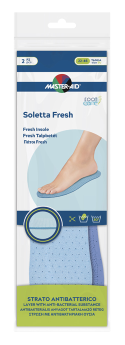 MASTER-AID FOOTCARE SOLETTA FRESH RITAGLIABILE 2 PEZZI - Farmacia-flash.it