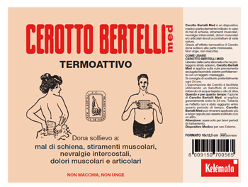 BERTELLI CEROTTO MED MEDIO 16 X 12,5 CM - Farmacia-flash.it