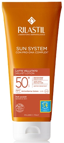 RILASTIL SUN SYSTEM PHOTO PROTECTION TERAPY SPF 50+ LATTE VELLUTANTE 200 ML - Farmacia-flash.it