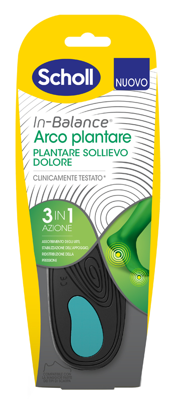 SCHOLL PLANTARE ARCO L 2 PEZZI - Farmacia-flash.it