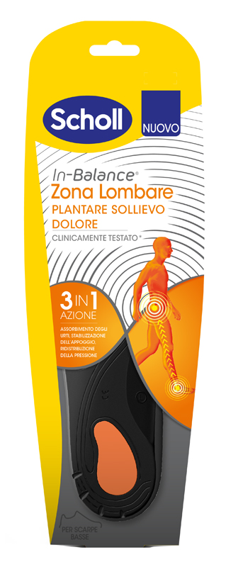 SCHOLL PLANTARE LOMBARE M 2 PEZZI - Farmacia-flash.it