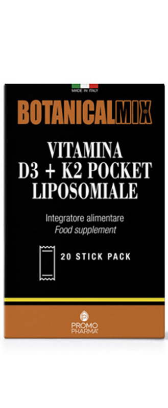 VITAMINA D3 + K2 POCKET BOTANICAL MIX 30 STICK - Farmacia-flash.it