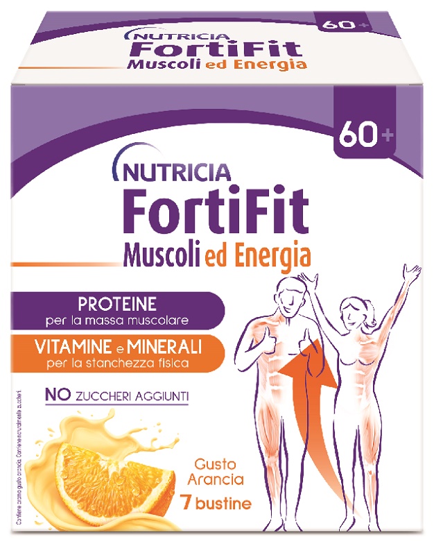 FORTIFIT MUSCOLI&ENERGIA ARANCIA 7 BUSTINE - Farmacia-flash.it