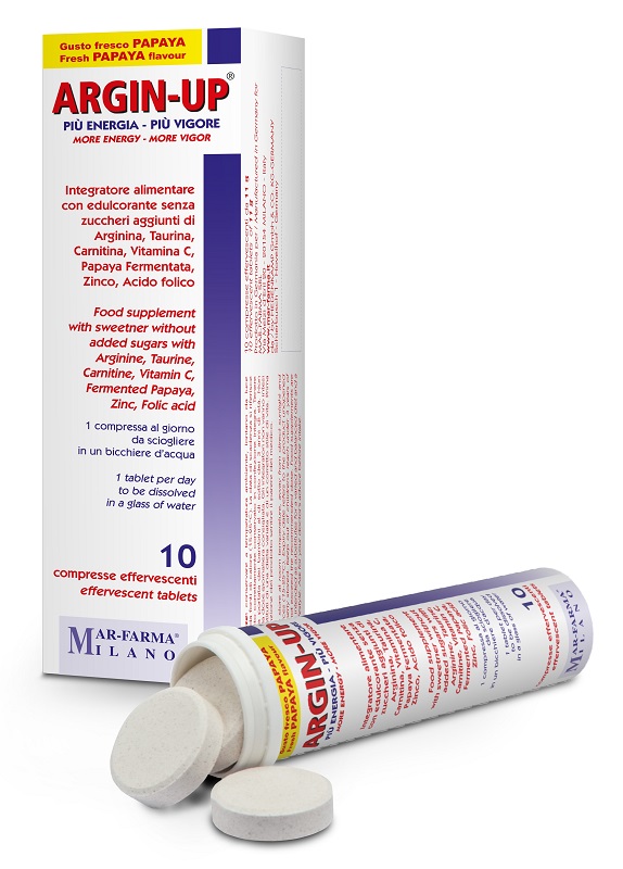 ARGIN UP 10 COMPRESSE EFFERVESCENTI - Farmacia-flash.it