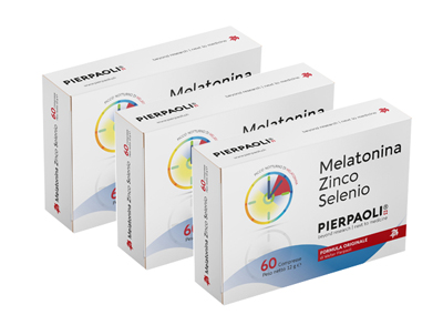 MELATONINA ZINCO SELENIO PROMO PACK 3 PEZZI - Farmacia-flash.it