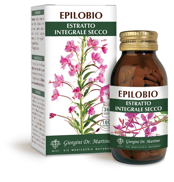 EPILOBIO ESTRATTO INTEGRALE SECCO 90 G 180 PASTIGLIE - Farmacia-flash.it