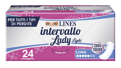 LINES INTERVALLO LADY LIGHT LONG 24 PEZZI - Farmacia-flash.it