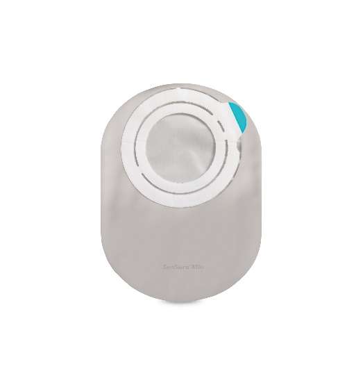 SENSURA MIO FLEX SISTEMA 2 PEZZI CON AGGANCIO ADESIVO SACCA COLOSTOMIA A FONDO CHIUSO RIVESTITA 50MM DA 340 ML 30 PEZZI - Farmacia-flash.it
