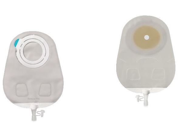 SENSURA MIO FLEX SISTEMA 2 PEZZI CON AGGANCIO ADESIVO SACCA MULTICHAMBER PER UROSTOMIA TRASPARENTE 35MM DA 550 ML 30 PEZZI - Farmacia-flash.it