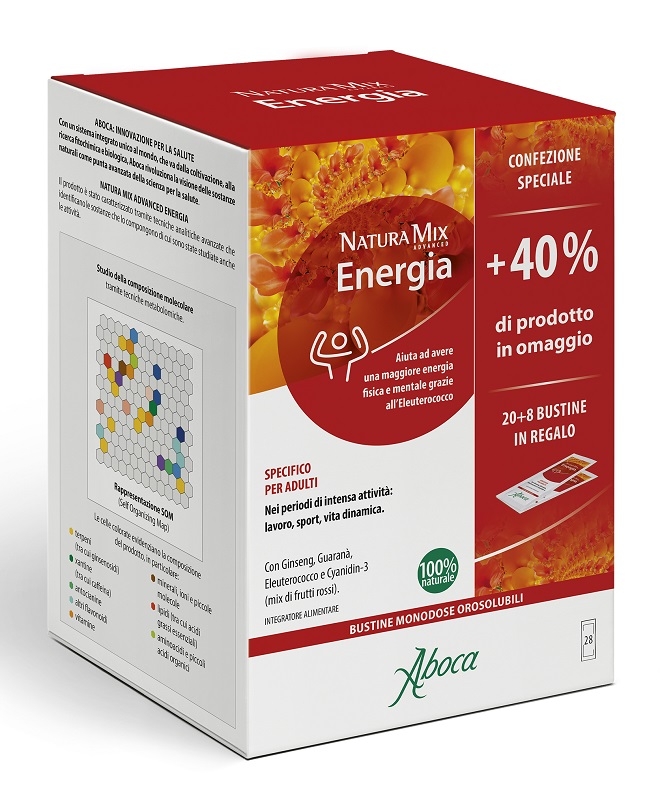 NATURA MIX ADVANCED ENERGIA 28 BUSTINE CONFEZIONE SPECIALE - Farmacia-flash.it