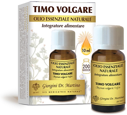 TIMO VOLGARE OLIO ESSENZIALE NATURALE 10 ML - Farmacia-flash.it