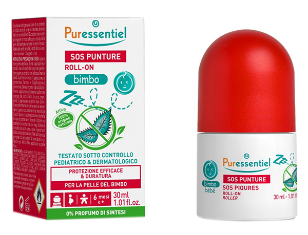 PURESSENTIEL SOS INSETTI ROLL ON BIMBO 30 ML - Farmacia-flash.it