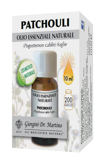 PATCHOULI OLIO ESSENZIALE NATURALE 10 ML - Farmacia-flash.it