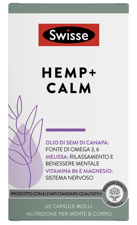 SWISSE HEMP+ CALM 60 CAPSULE - Farmacia-flash.it