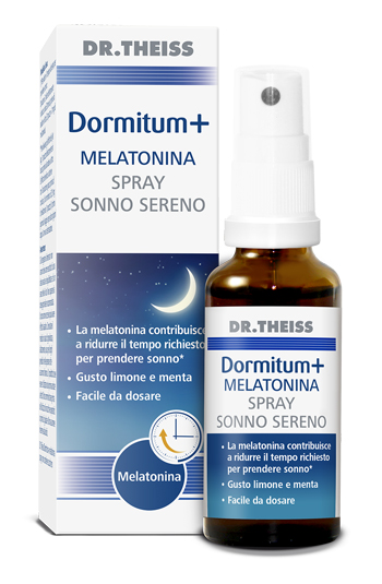 THEISS DORMITUM + MELATONINA SPRAY SONNO SERENO 30 ML - Farmacia-flash.it