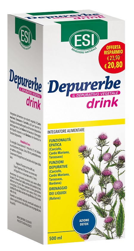 ESI DEPURERBE DRINK 500 ML - Farmacia-flash.it