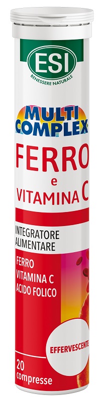 ESI MULTICOMPLEX FERRO VITAMINA C 20 COMPRESSE EFFERVESCENTI - Farmacia-flash.it