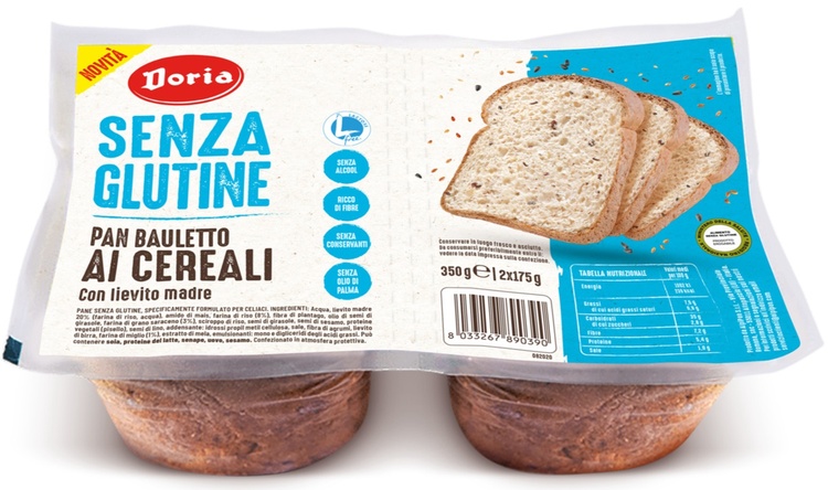 DORIA PAN BAULETTO CEREALI 2X175 G - Farmacia-flash.it