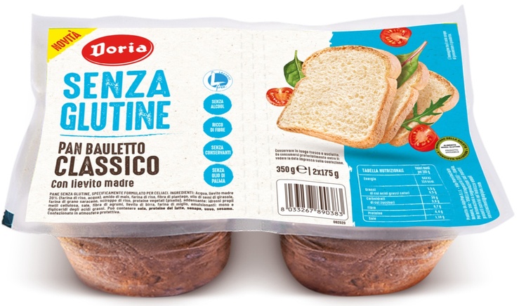 DORIA PAN BAULETTO CLASSICO 2X175 G - Farmacia-flash.it