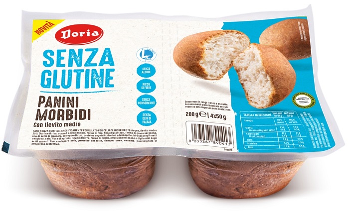 DORIA PANINI MORBIDI 4X50 G - Farmacia-flash.it