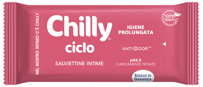 CHILLY SALVIETTE CICLO 12 PEZZI - Farmacia-flash.it