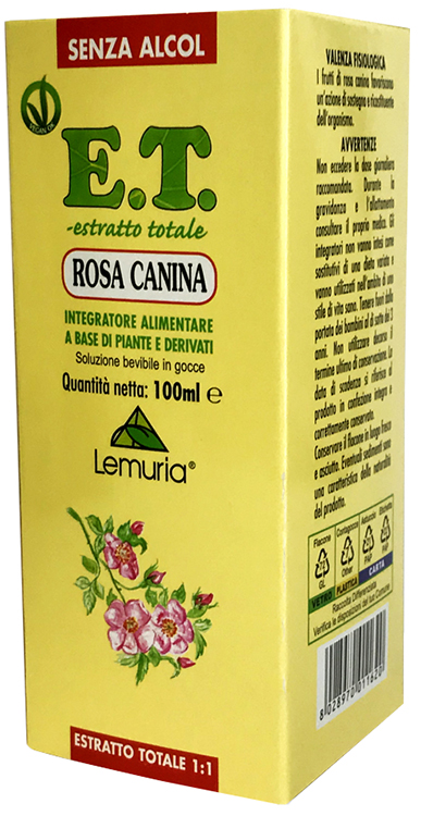 ROSA CANINA ESTRATTO TITOLATO 100 ML - Farmacia-flash.it