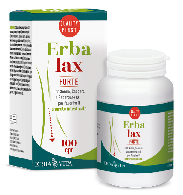 ERBALAX FORTE 100 COMPRESSE - Farmacia-flash.it
