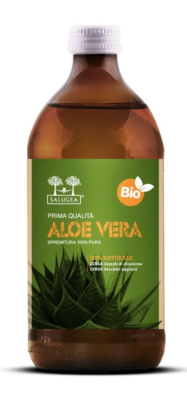 SALUGEA SUCCO ALOE VERA BIO 500 ML - Farmacia-flash.it