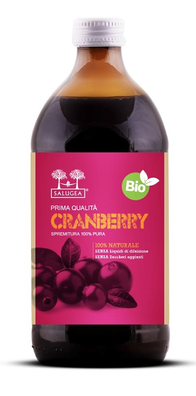 SALUGEA SUCCO CRANBERRY BIO 500 ML - Farmacia-flash.it