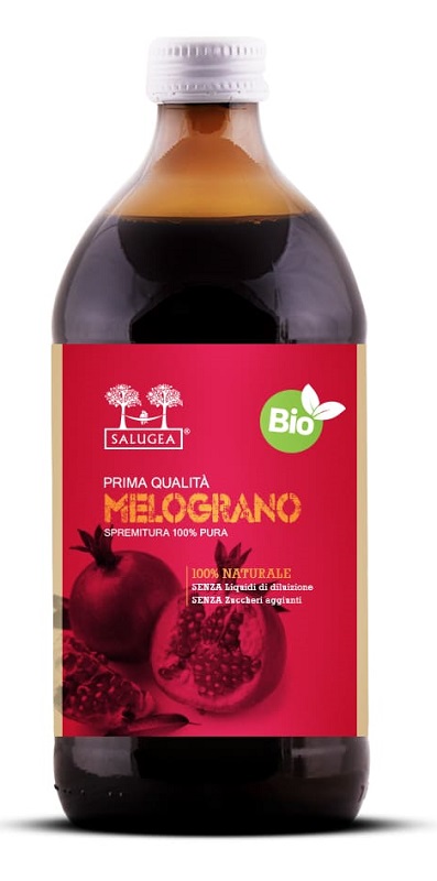 SALUGEA SUCCO MELOGRANO BIO 500 ML - Farmacia-flash.it