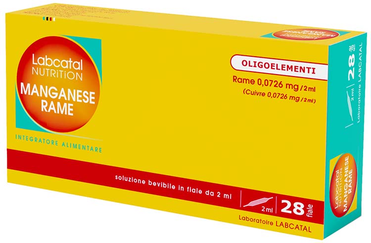 LABCATAL NUTRITION MANGANESE/RAME 28 FIALE 2 ML - Farmacia-flash.it