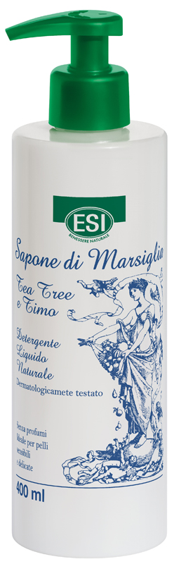 ESI SAPONE MARSIGLIA TEA TREE E TIMO 400 ML - Farmacia-flash.it