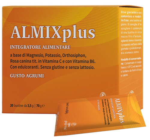ALMIX PLUS 20 STICK PACK GUSTO AGRUMI - Farmacia-flash.it
