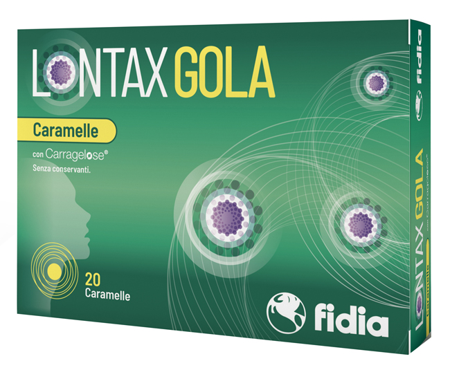 LONTAX GOLA 20 CARAMELLE - Farmacia-flash.it