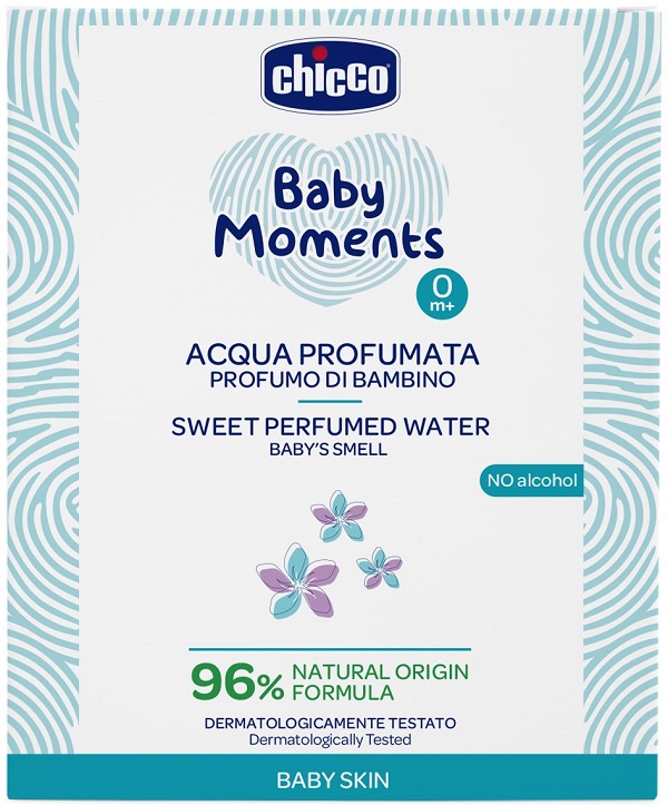 CHICCO BABY MOMENTS ACQUA PROFUMATA DELICATE 100 ML - Farmacia-flash.it